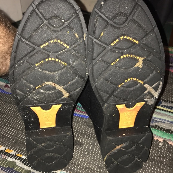 Ariat black work boots - Picture 5 of 5